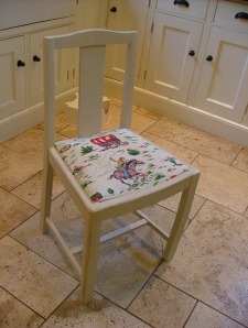 Chair in Cath Kidston fabric