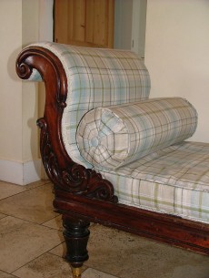 Finished chaise